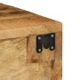 Mueble de TV de pared madera maciza de mango rugosa 40x30x19 cm de , Almacenamiento para CD y DVD - Ref: Foro24-4017467, Prec...