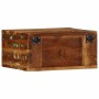 Muebles de TV de pared 2 uds madera maciza reciclada de , Almacenamiento para CD y DVD - Ref: Foro24-4017471, Precio: 72,64 €...