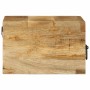 Mesita de noche de pared madera maciza de mango rugosa de , Mesitas de noche - Ref: Foro24-4017452, Precio: 68,62 €, Descuent...