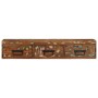 Mueble de TV de pared madera maciza reciclada 100x30x19 cm de , Almacenamiento para CD y DVD - Ref: Foro24-4017465, Precio: 1...