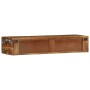 Mueble de TV de pared madera maciza reciclada 100x30x19 cm de , Almacenamiento para CD y DVD - Ref: Foro24-4017465, Precio: 1...