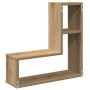 Estantes cubo de pared 2 uds madera roble artisan 50x15x50 cm de , Estantes y estanterías - Ref: Foro24-856605, Precio: 37,57...