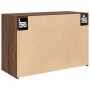 Mueble de pared baño madera ingeniería roble marrón 60x25x40 cm de , Tocadores de baño - Ref: Foro24-860073, Precio: 45,99 €,...
