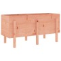 Arriate elevado jardín madera maciza abeto Douglas 121x50x57 cm de , Maceteros y jardineras - Ref: Foro24-825231, Precio: 98,...