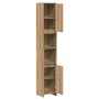 Armario de baño madera ingeniería roble artisan 30x30x183,5 cm de , Muebles de baño - Ref: Foro24-856065, Precio: 103,27 €, D...