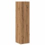 Mueble de esquina madera ingeniería roble artisan 33x33x132 cm de , Taquillas y armarios de almacenamiento - Ref: Foro24-8567...