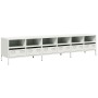 Mueble para TV acero laminado en frío blanco 202x39x43,5 cm de , Muebles TV - Ref: Foro24-3307160, Precio: 214,07 €, Descuent...