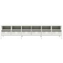 Mueble para TV acero laminado en frío blanco 202x39x43,5 cm de , Muebles TV - Ref: Foro24-3307160, Precio: 214,07 €, Descuent...