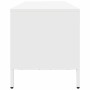 Mueble para TV acero laminado en frío blanco 202x39x43,5 cm de , Muebles TV - Ref: Foro24-3307160, Precio: 214,07 €, Descuent...