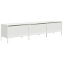 Mueble para TV acero laminado en frío blanco 202x39x43,5 cm de , Muebles TV - Ref: Foro24-3307160, Precio: 214,07 €, Descuent...