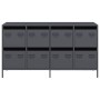 Aparador de acero laminado en frío antracita 135x39x73,5 cm de , Aparadores - Ref: Foro24-3307169, Precio: 224,83 €, Descuent...