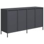 Aparador de acero laminado en frío antracita 135x39x73,5 cm de , Aparadores - Ref: Foro24-3307169, Precio: 224,83 €, Descuent...