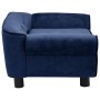 Sofá para perros felpa azul 72x45x30 cm de , Camas para perros - Ref: Foro24-171040, Precio: 96,79 €, Descuento: %