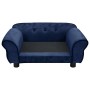 Sofá para perros felpa azul 72x45x30 cm de , Camas para perros - Ref: Foro24-171040, Precio: 96,79 €, Descuento: %