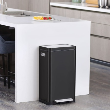 EKO Cubo de basura con pedal X-Cube 30 L negro de , Contenedores de residuos - Ref: Foro24-439998, Precio: 117,07 €, Descuent...