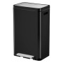 EKO Cubo de basura con pedal X-Cube 30 L negro de , Contenedores de residuos - Ref: Foro24-439998, Precio: 117,07 €, Descuent...
