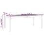 Juego de comedor para jardín 7 piezas madera maciza acacia de , Conjuntos de jardín - Ref: Foro24-3206279, Precio: 742,03 €, ...