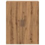 Armario de pared madera ingeniería marrón roble 69,5x34x90 cm de , Aparadores - Ref: Foro24-857295, Precio: 90,17 €, Descuent...