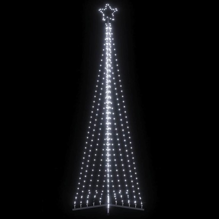 Árbol de Navidad LED 495 LEDs blanco frío 300,5 cm de , Arboles de navidad - Ref: Foro24-4016437, Precio: 42,19 €, Descuento: %