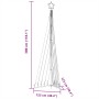 Árbol de Navidad LED 495 LEDs blanco frío 300,5 cm de , Arboles de navidad - Ref: Foro24-4016437, Precio: 42,19 €, Descuento: %