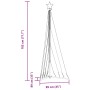 LED para árbol de Navidad 339 LEDs blanco cálido 182 cm de , Arboles de navidad - Ref: Foro24-3307645, Precio: 43,12 €, Descu...