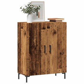 Aparador de madera de ingeniería envejecida 69,5x34x90 cm de , Aparadores - Ref: Foro24-857179, Precio: 89,07 €, Descuento: %