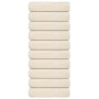 Toallas de Mano 10 piezas Crema 50x100 cm 360 g/m² 100% Algodón de , Toallas - Ref: Foro24-137000, Precio: 53,25 €, Descuento: %