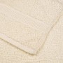 Toallas de sauna 10 uds 100% algodón crema 80x200 cm 360 gsm de , Toallas - Ref: Foro24-137009, Precio: 110,72 €, Descuento: %