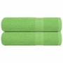 Toallas de Baño 2 uds Verde Manzana 100x150 cm 360 gsm de , Toallas - Ref: Foro24-137028, Precio: 27,99 €, Descuento: %