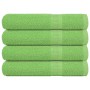 Toallas 4 uds verde manzana 100x200 cm 360 gsm de , Toallas - Ref: Foro24-137035, Precio: 58,61 €, Descuento: %