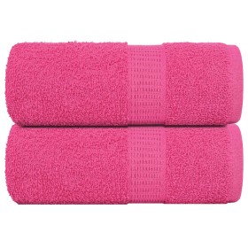 Toallas de Jabón 2 piezas Rosa 30x30 cm 360 g/m² 100% Algodón de , Toallas - Ref: Foro24-137040, Precio: 11,29 €, Descuento: %