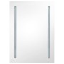 Mueble de baño con espejo LED 50x13x70 cm de vidaXL, Tocadores de baño - Ref: Foro24-285117, Precio: 104,87 €, Descuento: %
