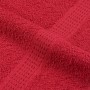 Juego de toallas 6 piezas 100% algodón rojo 360 gsm de , Toallas de baño y manoplas - Ref: Foro24-137089, Precio: 37,82 €, De...