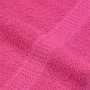 Juego de toallas 12 piezas 100% algodón rosa 360 gsm de , Toallas de baño y manoplas - Ref: Foro24-137094, Precio: 44,26 €, D...