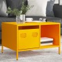 Mesa de centro acero laminado en frío amarillo 68,5x50x43,5 cm de , Mesas de centro - Ref: Foro24-851283, Precio: 72,53 €, De...