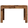 Mesa de comedor de madera contrachapada madera vieja de , Mesas de cocina y de comedor - Ref: Foro24-855902, Precio: 96,73 €,...