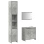 Set muebles de baño 2 piezas madera contrachapada gris hormigón de , Muebles de baño - Ref: Foro24-3324853, Precio: 122,62 €,...