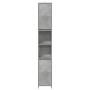 Set muebles de baño 2 piezas madera contrachapada gris hormigón de , Muebles de baño - Ref: Foro24-3324853, Precio: 122,62 €,...