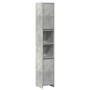 Set muebles de baño 2 piezas madera contrachapada gris hormigón de , Muebles de baño - Ref: Foro24-3324853, Precio: 122,62 €,...