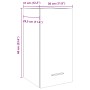 Armario colgante madera de ingeniería envejecida 30x31x60 cm de , Armarios de cocina - Ref: Foro24-856101, Precio: 40,89 €, D...