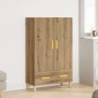 Aparador alto de madera contrachapada artesano roble de , Aparadores - Ref: Foro24-856915, Precio: 104,68 €, Descuento: %