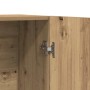 Aparador alto de madera contrachapada artesano roble de , Aparadores - Ref: Foro24-856915, Precio: 104,68 €, Descuento: %