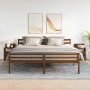 Mesillas de noche 2 uds con 2 cajones roble marrón 40x33x60 cm de , Mesitas de noche - Ref: Foro24-858573, Precio: 87,58 €, D...