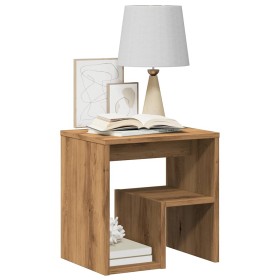 Mesitas noche 2 uds madera ingeniería roble artesanal de , Mesitas de noche - Ref: Foro24-856529, Precio: 49,65 €, Descuento: %