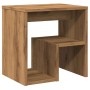 Mesitas noche 2 uds madera ingeniería roble artesanal de , Mesitas de noche - Ref: Foro24-856529, Precio: 49,65 €, Descuento: %