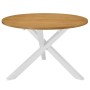 Mesa de comedor blanca 120x75 cm MDF en Mesas de comedor | Comprar online en Foru.es
