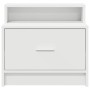 Mesilla de noche con cajón blanca 51x31x47 cm de , Mesitas de noche - Ref: Foro24-858668, Precio: 44,21 €, Descuento: %