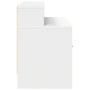 Mesilla de noche con cajón blanca 51x31x47 cm de , Mesitas de noche - Ref: Foro24-858668, Precio: 44,21 €, Descuento: %
