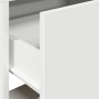 Mesilla de noche con cajón blanca 51x31x47 cm de , Mesitas de noche - Ref: Foro24-858668, Precio: 44,21 €, Descuento: %