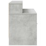 Mesillas de noche con cajón 2 uds gris hormigón 51x31x47 cm de , Mesitas de noche - Ref: Foro24-858675, Precio: 64,26 €, Desc...